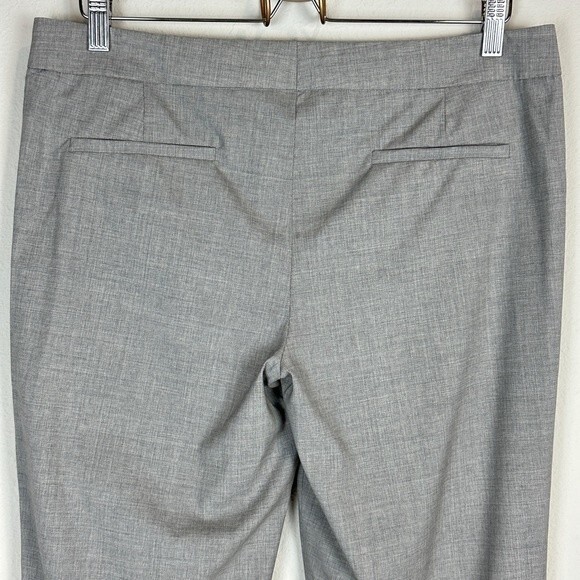 Akris Punto Lightweight Wool Grey Trouser Pants 8 - Picture 8 of 9